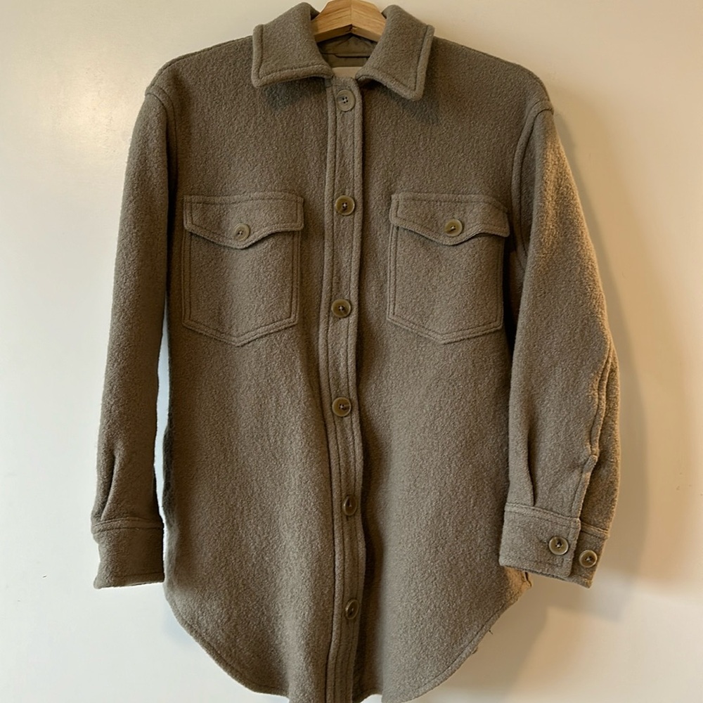 Aritzia  Wilfred wool Sherpa jacket